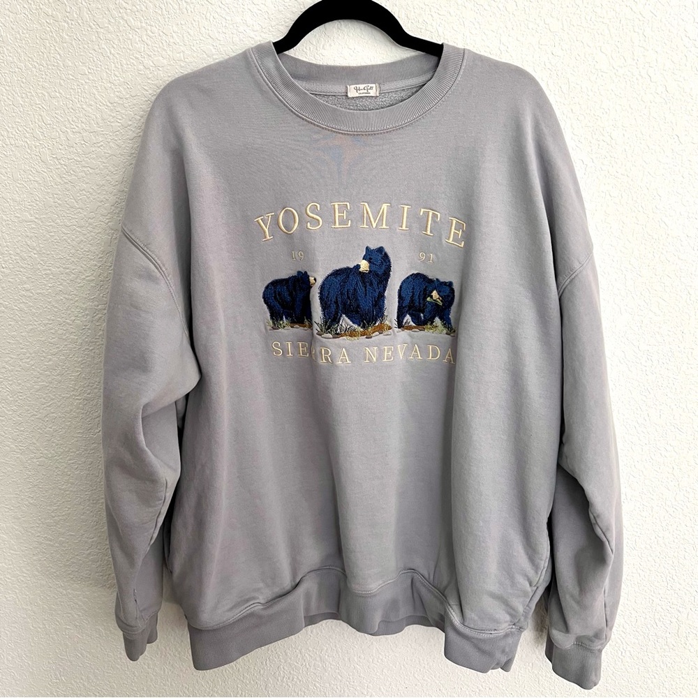 John Galt Oversized Yosemite Sweatshirt